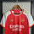 camisa do arsenal I home adidas 23/24 - vermelha na internet