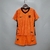 kit infantil da holanda l 21/22 nike- laranja