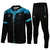 conjunto do napoli treino 21/22 kappa preto- calça e blusa