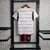 conjunto infantil do flamengo branco 23/24 - Adidas - loja online