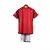 kit infantil do manchester united I 23/24 adidas- vermelho na internet