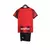 Kit Infantil Milan Home 23/24 - Puma - Vermelho e Preto na internet