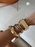 BRACELETE WAVES DOURADO - loja online