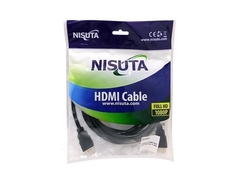 CABLE HDMI A HDMI M/M C/FILTRO V1.4 3MTS NISUTA (NS-CAHD3)