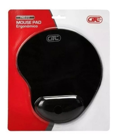 PAD MOUSE ERGONOMICO GTC PAD-212N C/GEL NEGRO