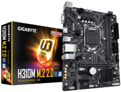 PLACA MADRE GIGABYTE S1151 H310M M.2 2.0 BOX M-ATX