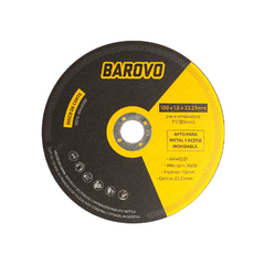 Disco de corte 7" espesor 1,6 mm BAROVO 18016-WA46SBF