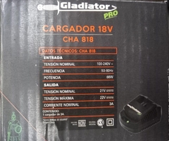 Taladro Percutor y Atornillador Gladiator Pro TP813/18 - Ferreteria Ferretec