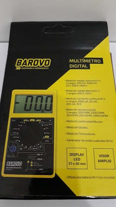 Multímetro Digital PRO Barovo MUL9205A - comprar online