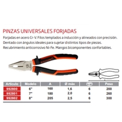 Pinza Universal Biassoni 6'' 992801 - comprar online