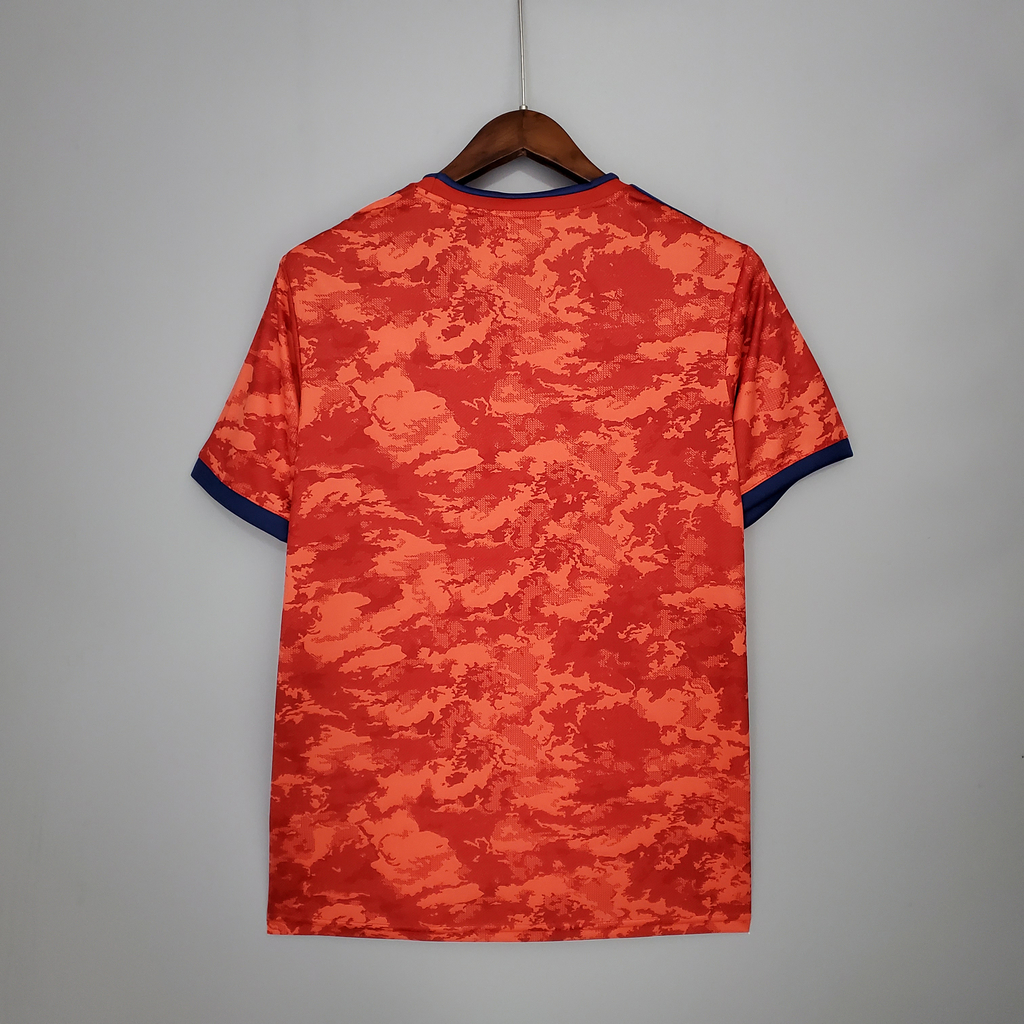 Camisa best sale camuflada vermelha