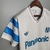 Camisa Olympique de Marseille Retrô Home 1990 Torcedor Masculina - Branco e Azul - loja online