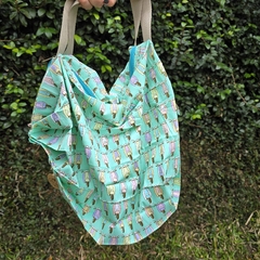 Ecobag Lambreta Verde - comprar online