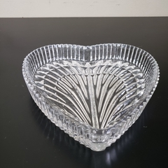 Petisqueira de Cristal Heart 18x19cm - comprar online