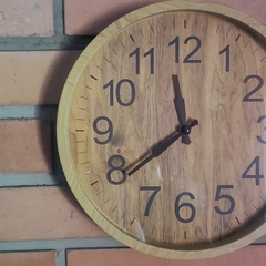 Relógio de Parede Wood - Alma Terra