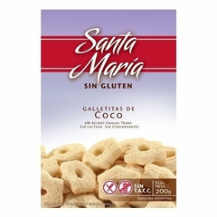 Galletitas sin tacc de Coco x200 gr - Santa maria