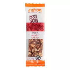 Barrita de Cereal Mani y Cacao - Zafran