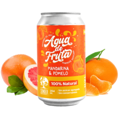 Agua de fruta Mandarina y Pomelo x354 ml - Sonder