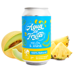 Agua de fruta de Melon y Anana x354 ml - Sonder