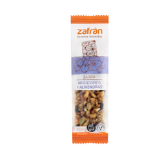 Barrita Cereal Arandanos y Almendras - Zafran