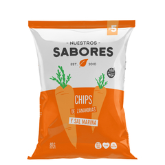 Chips de Zanahoria X80 gr - Nuestros Sabores