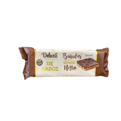 Galletitas de arroz con Chocolate Negro x108 gr - Deluxe