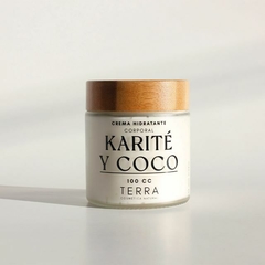 Crema hidratante Coco y Karite x100 cc - Terra