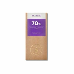 Chocolate 70% cacao con Almendras y Coco - Dr cacao