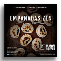 Empanadas de Jamon y Queso x12 U - Zen