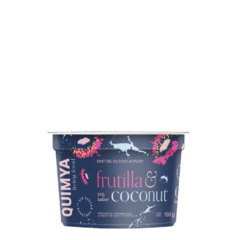 Yogur de coco de Frutilla Sin Azucar x170 gr - Quimya