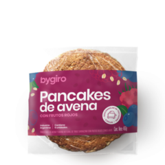 Pancakes Avena y Frutos Rojos x6 U - Bygiro