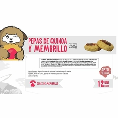 Pepas de Quinoa y Membrillo x250 gr - Kiwicha