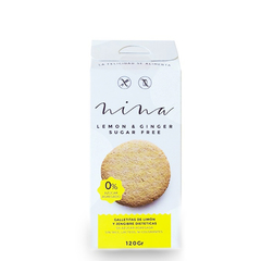 Galletitas sin tacc Sin Azucar de Limon x120 gr - Nina