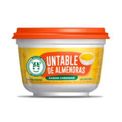 Untable de Almendras sabor Cheddar x200 gr - Felices las vacas