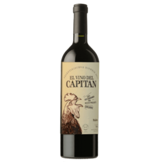 Vino Malbec x750 cc - El vino del capitan