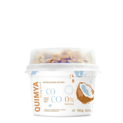 Yogur de coco Natural con Cereales x150 gr - Quimya