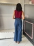 CALÇA WIDE LEG JEANS na internet