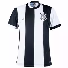 Camiseta Nike Corinthians Branca e Preta 24/25