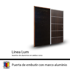 puertas placas cubo marco de aluminio enchapada en melamina de abrir corrediza granero