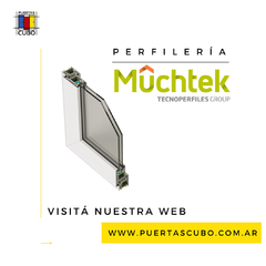 Ventana De PVC 1,80 X 0,90 SIMIL MADERA DVH Excelente Aislación Termo Acustica Venhausen Muchtek tecnoperfiles - Puertas Cubo