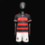 kit infantil flamengo 2024 shorts e camisa