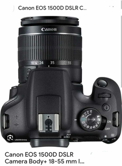 CAMARA CANON T7 EOS 1500D - comprar online