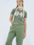 Remera fit Verde militar - comprar online