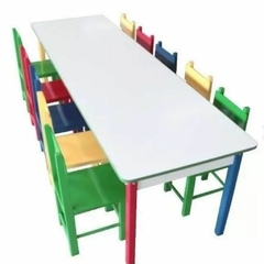 Cod. 8607 - Conjunto de Mesa Infantil com 10 Cadeiras - comprar online