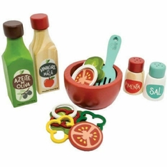 Cod. 5052 - Kit Salada Brincar de Cozinha