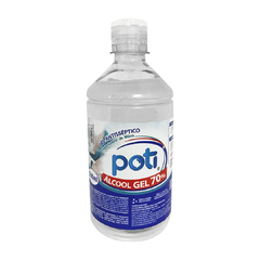 Álcool Gel 500ml Poti 70° Flip