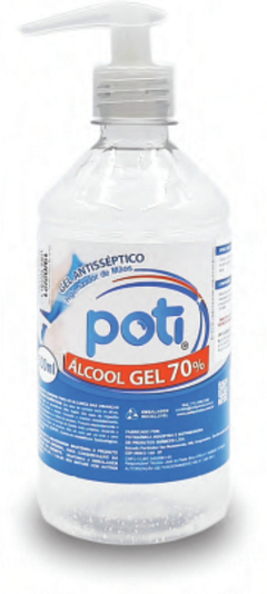 Álcool Gel 70 - 500 ml - Válvula Fliptop