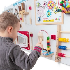 Cod. 5028 - Painel Psicomotor Infantil - Atividades - comprar online