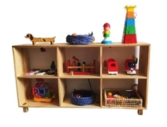 Cod. 6035 - Rack Infantil Organizador De Brinquedos - Rei Artigos e Variados