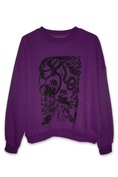 Buzo Espinas Violeta - comprar online